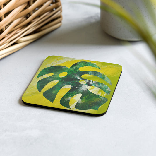 Monstera Coaster