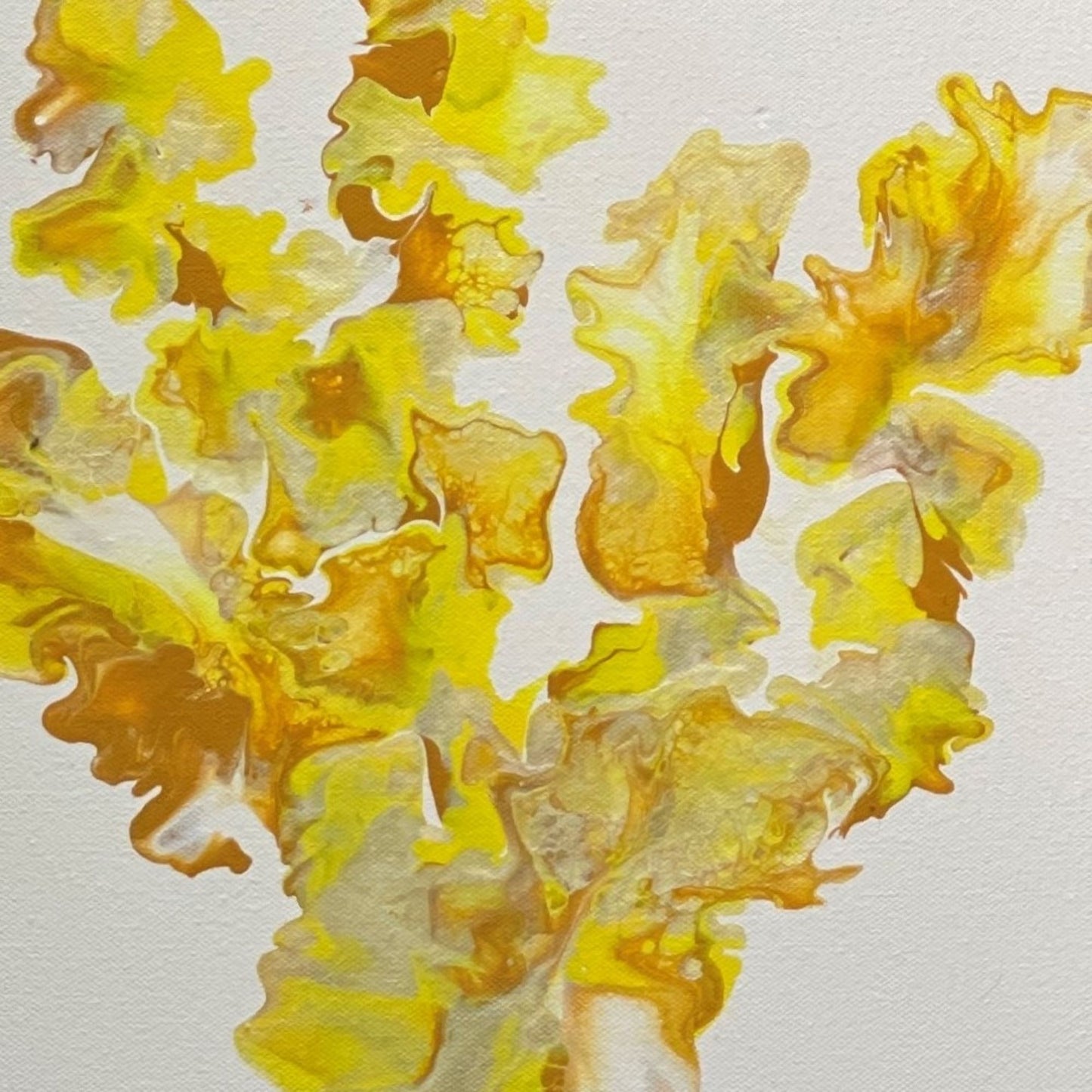 Original Acrylic Painting "Coral Quad"