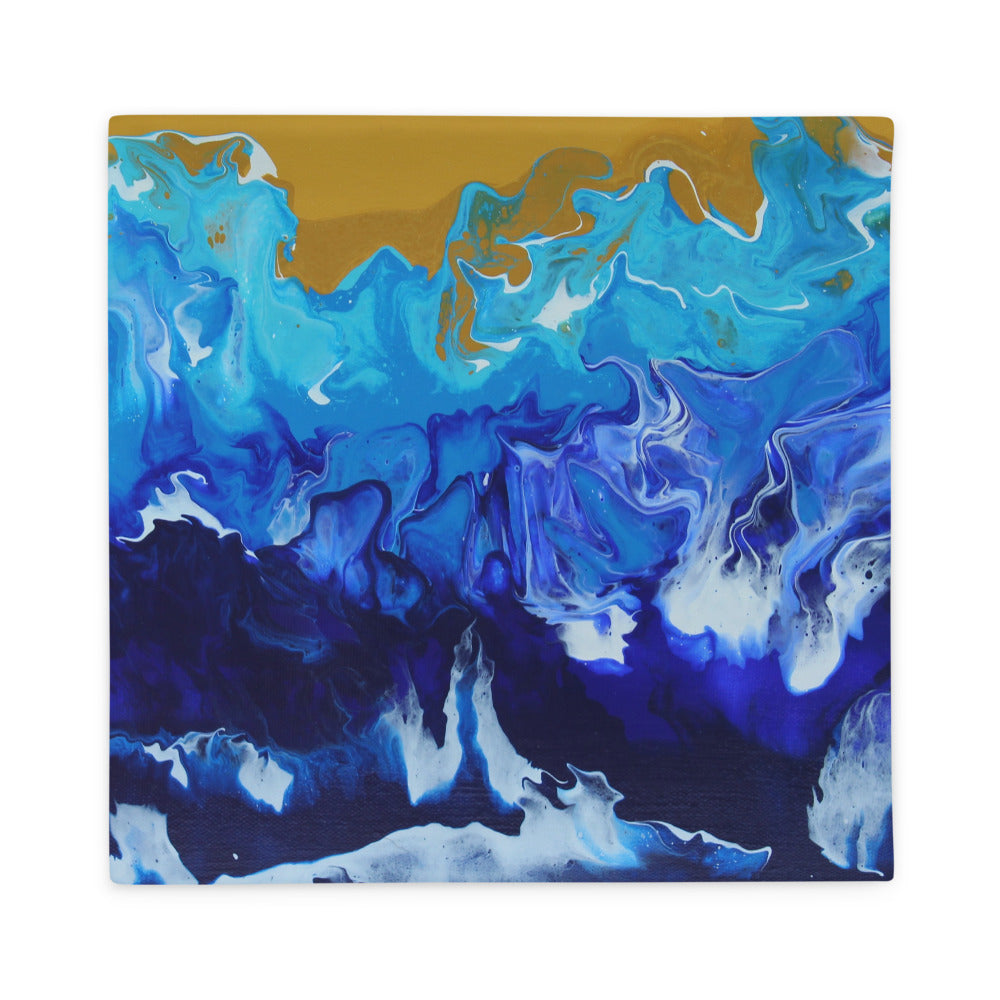 Hapuna Swell Throw Pillow Case