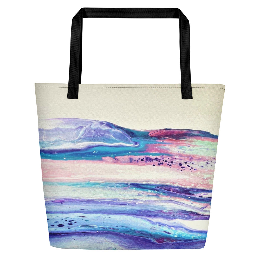 Blue Serenity Beach Tote