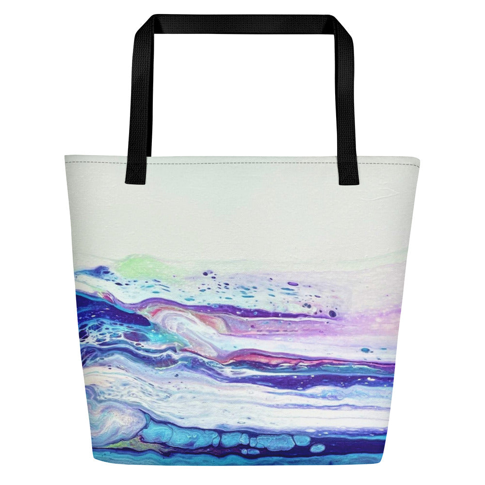 Blue Serenity Beach Tote