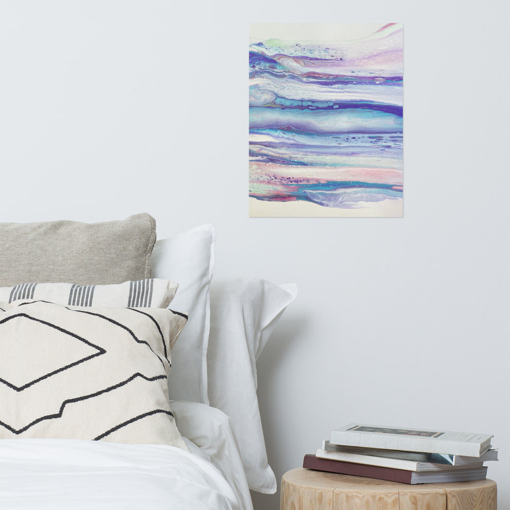 Blue Serenity Poster Print