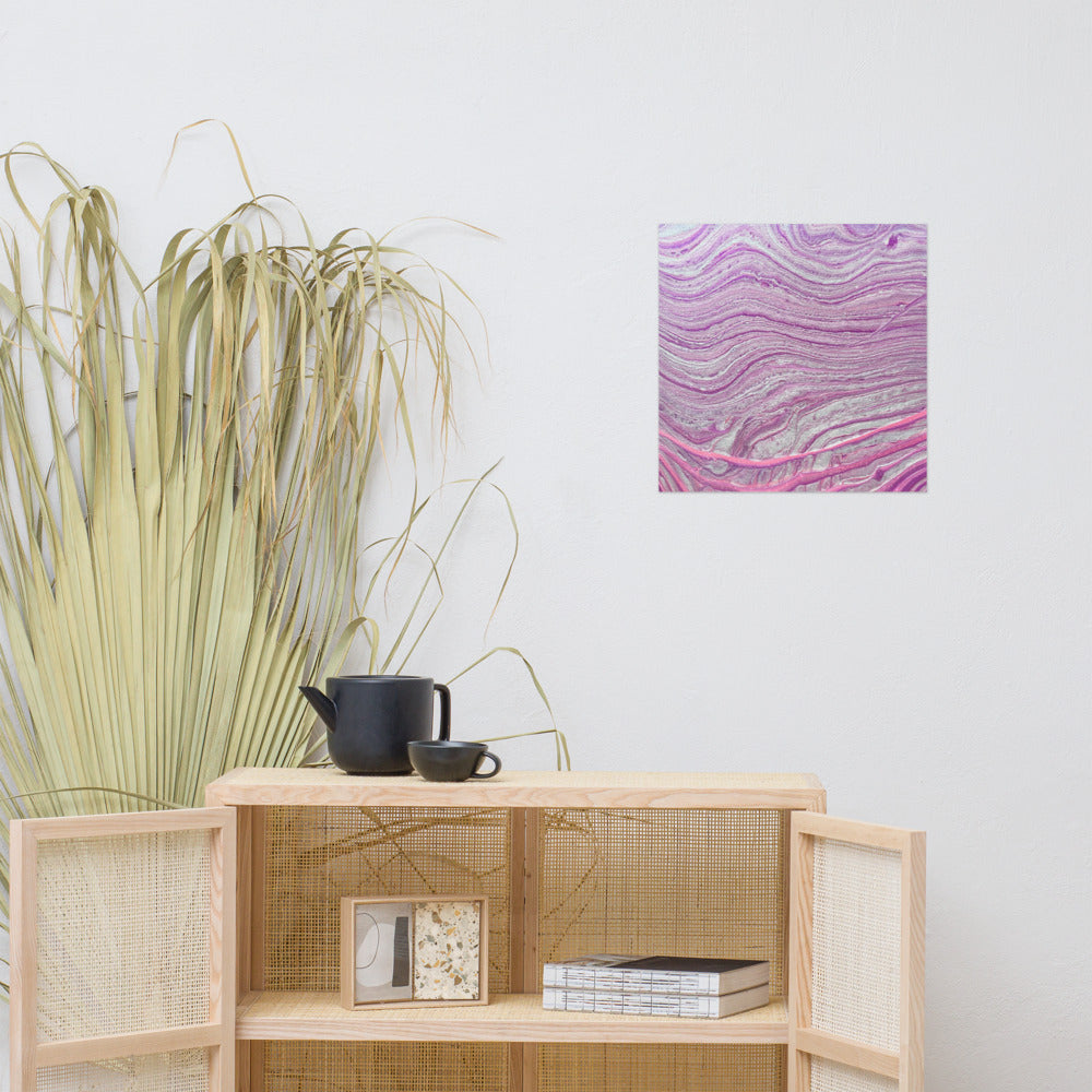 Purple Haze Poster Print