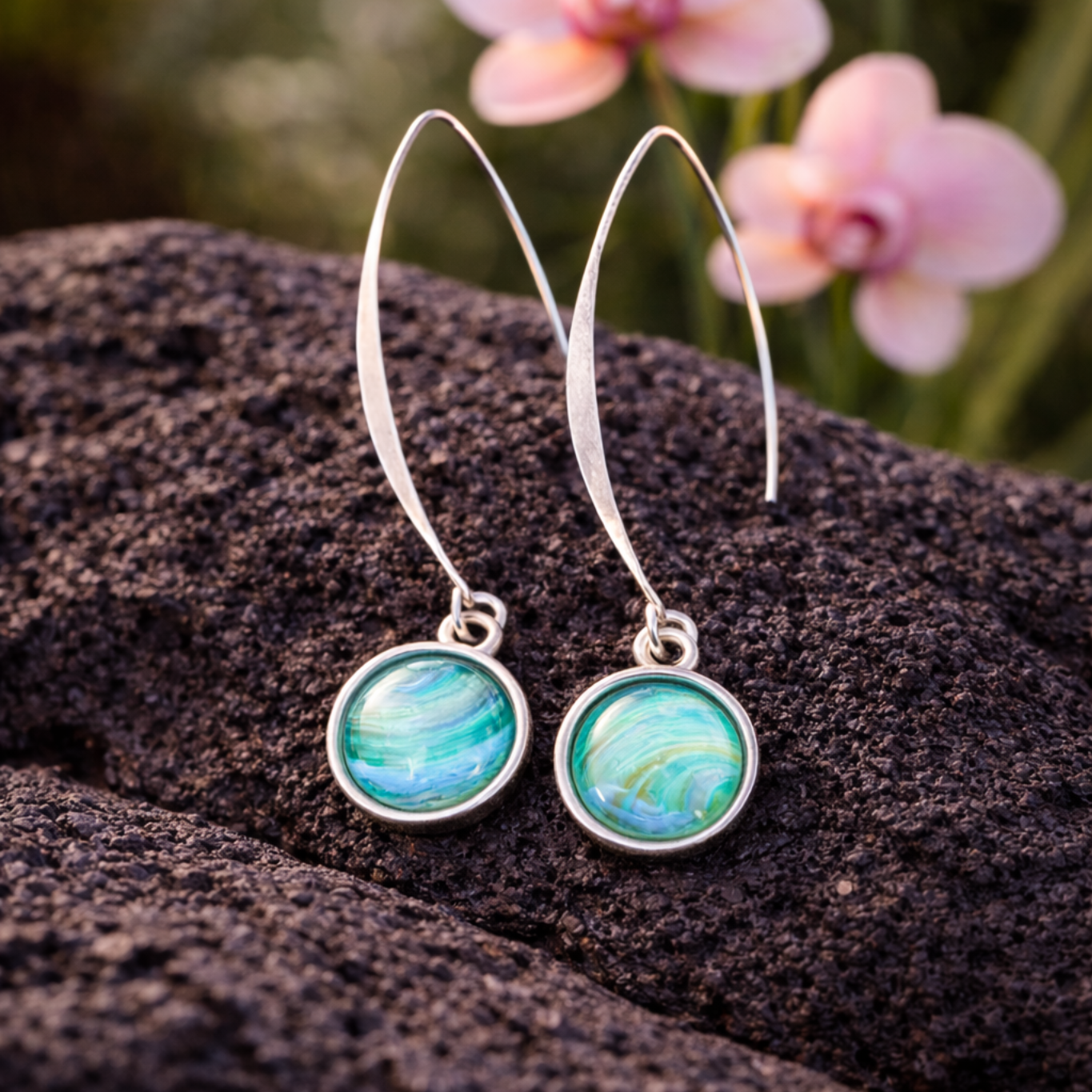 Island Tide Drop Earrings