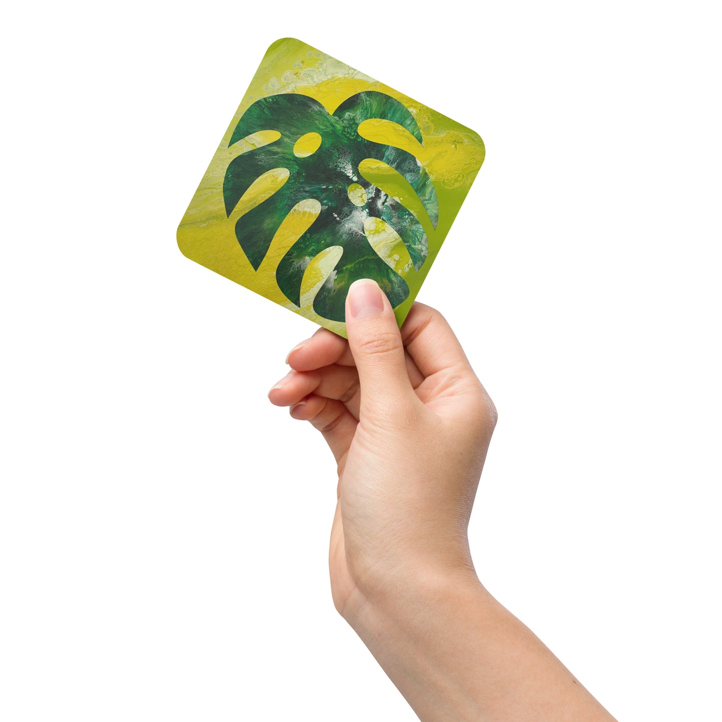 Monstera Coaster