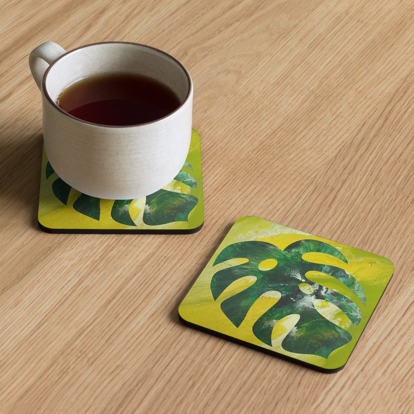 Monstera Coaster