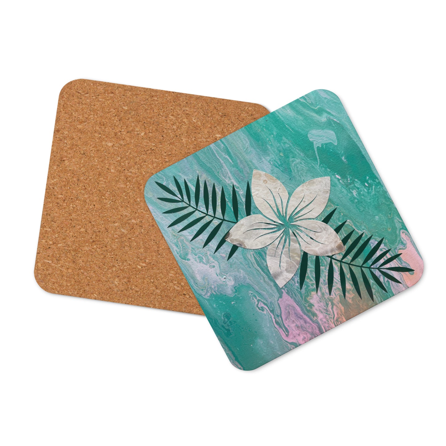 Plumeria Coaster