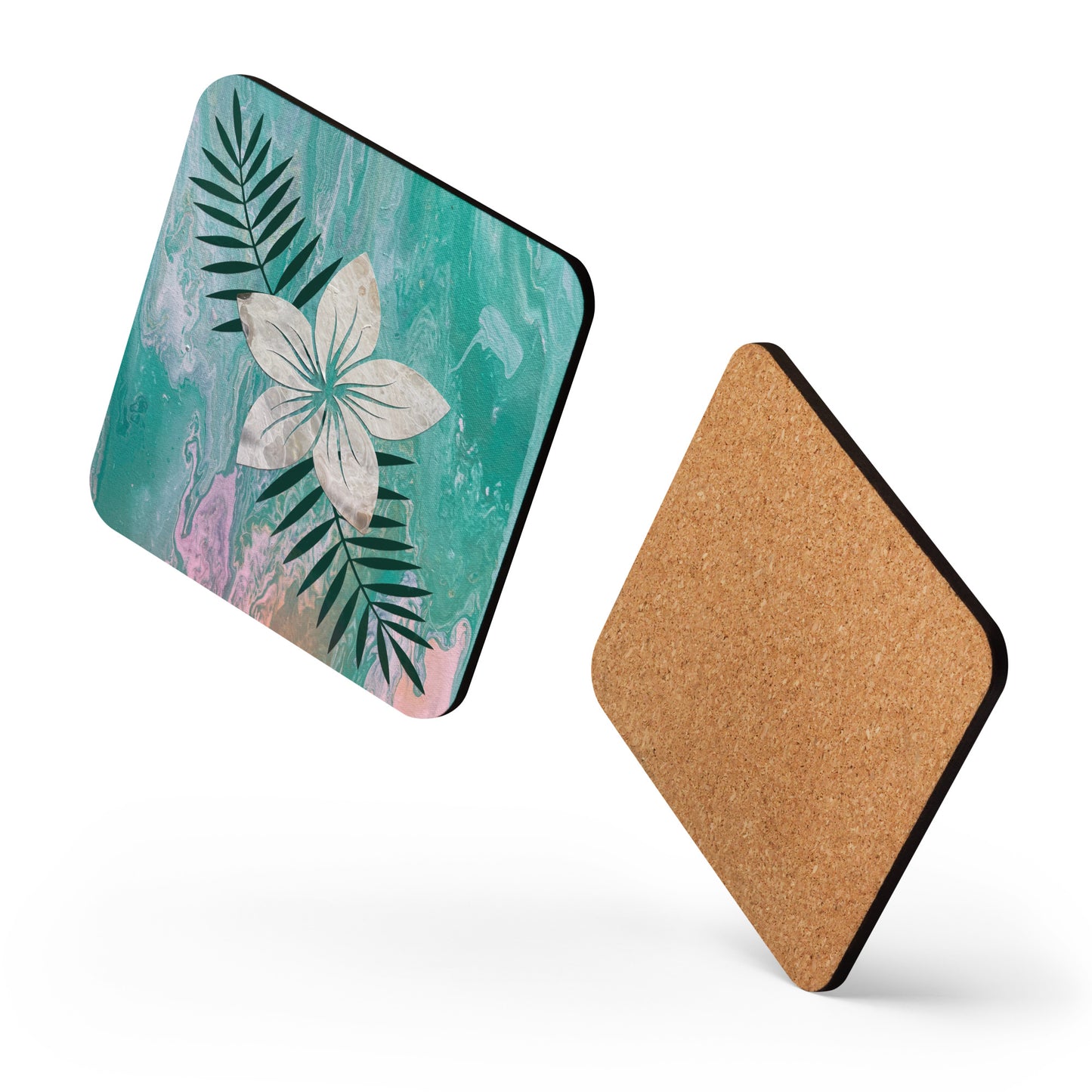 Plumeria Coaster