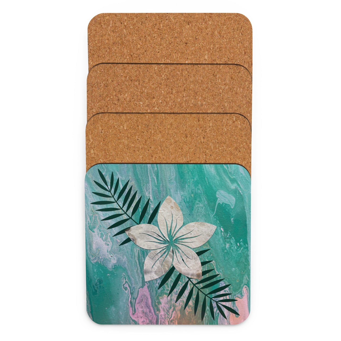 Plumeria Coaster