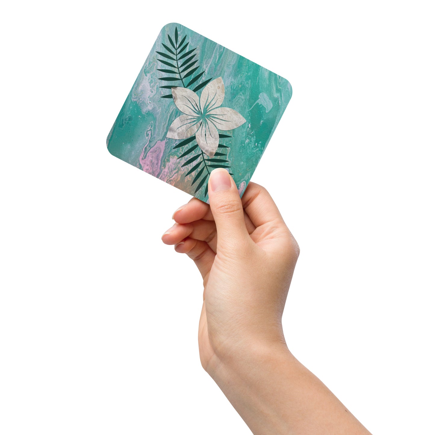 Plumeria Coaster