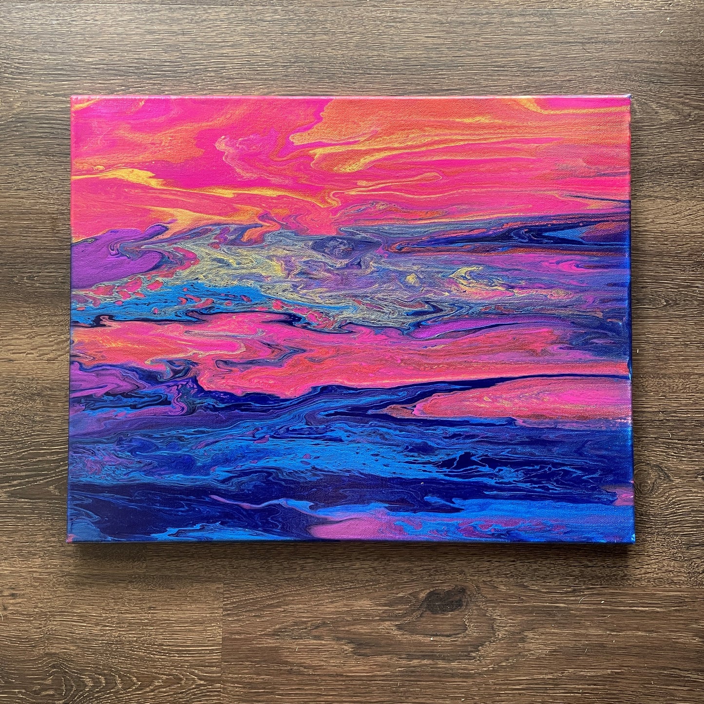 Original Acrylic Painting "Kona Sunset"