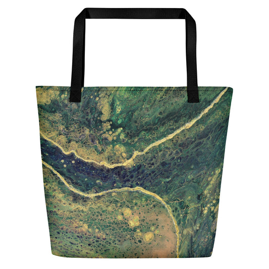 Phthalo River Beach Tote