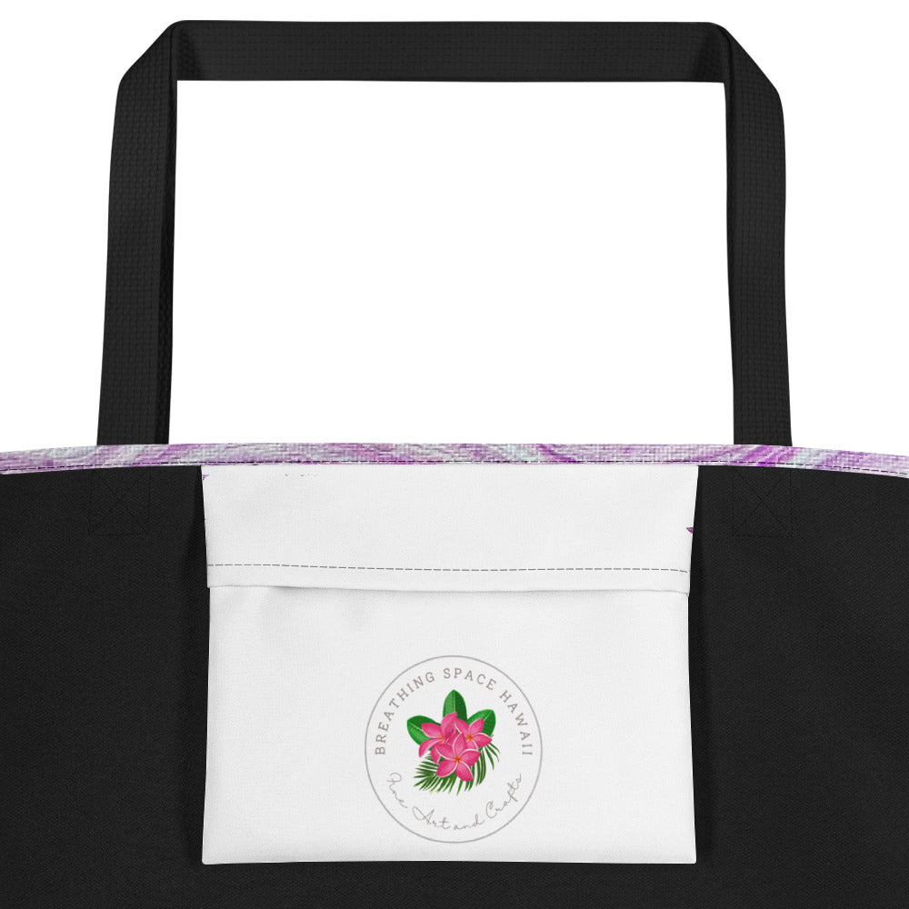 Purple Haze Beach Tote