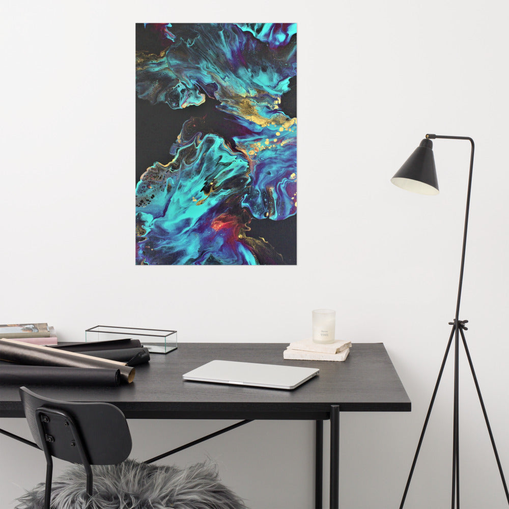 Ocean Deep Poster Print