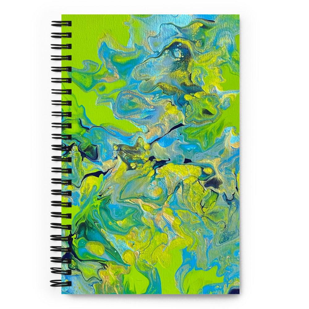 Tropical Spiral notebook