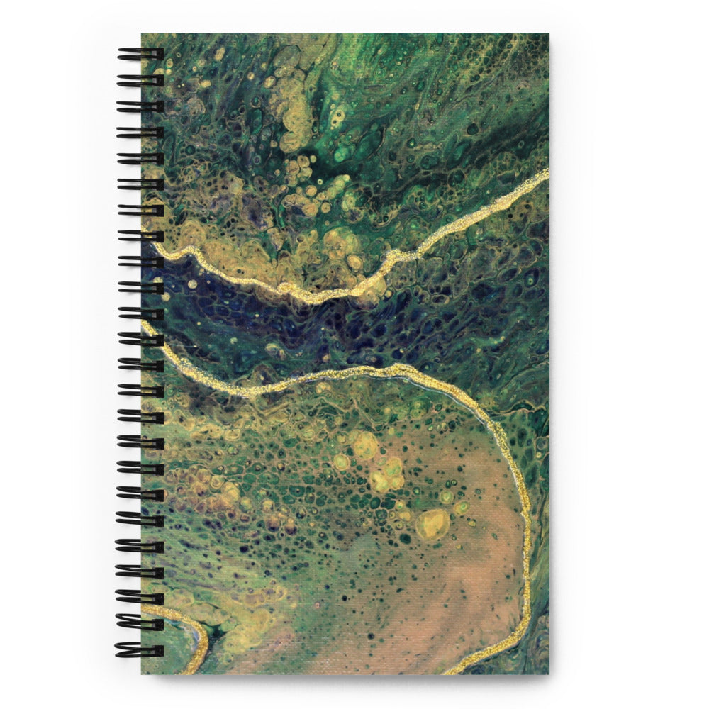 Phthalo River Spiral notebook