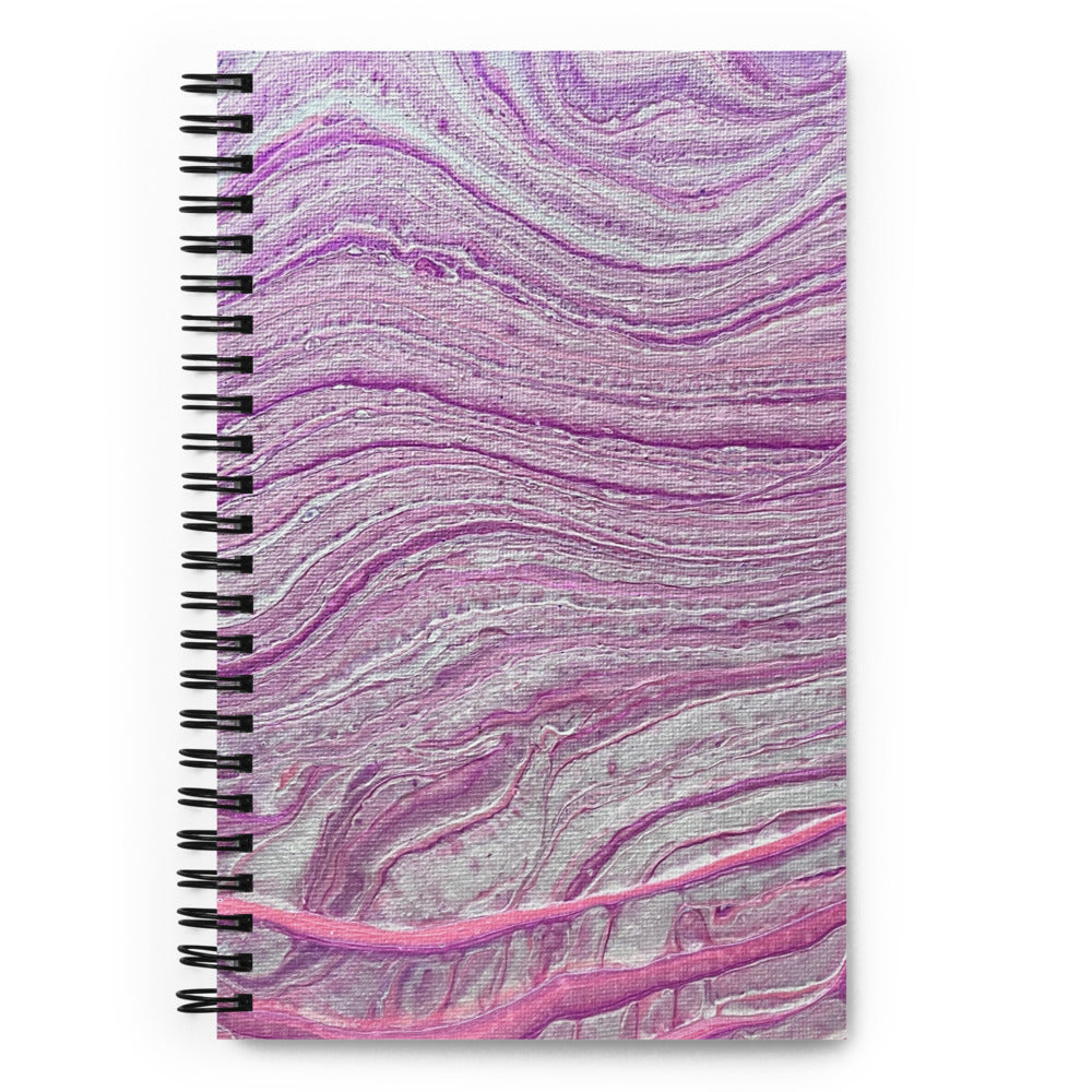 Purple Haze Spiral notebook