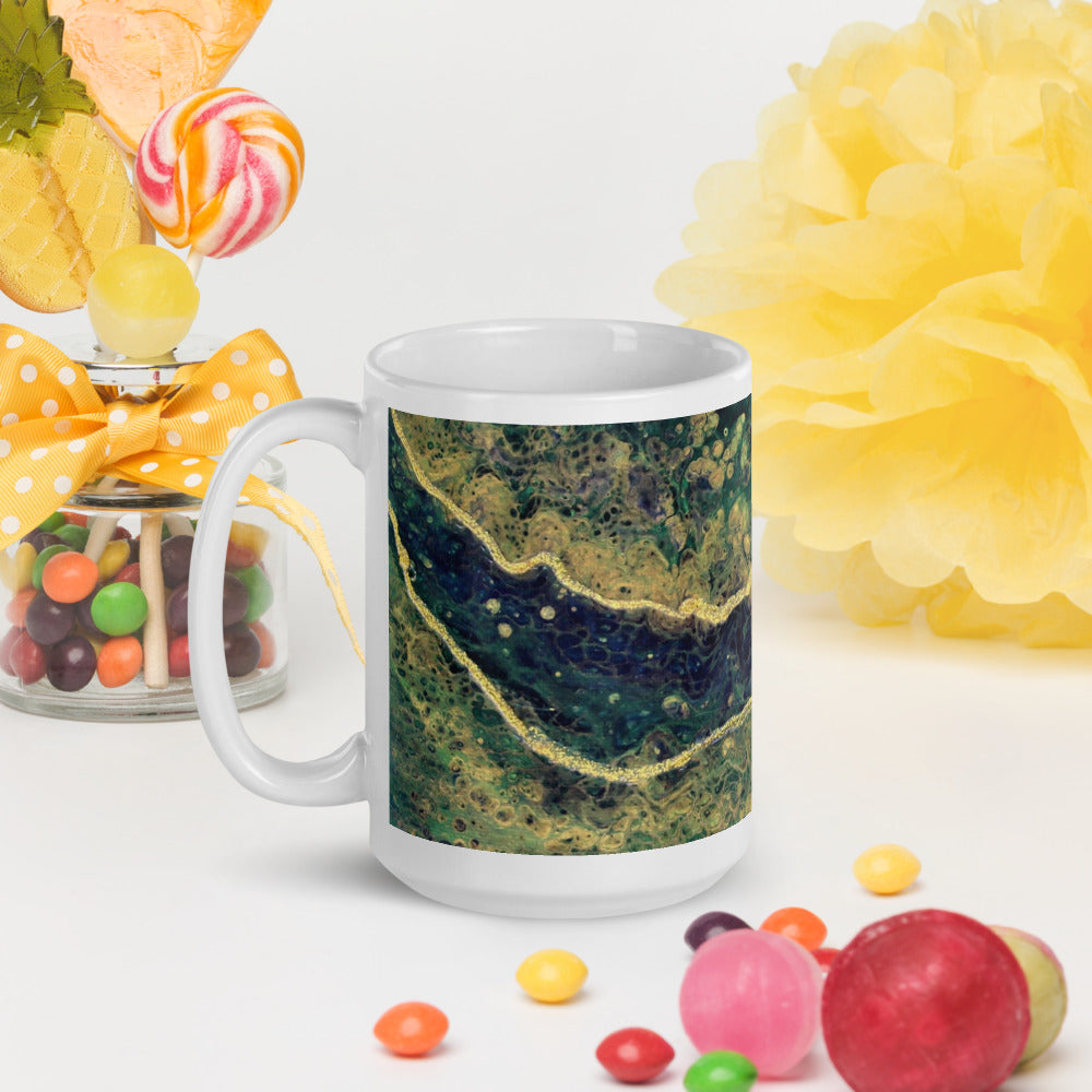 Phthalo River Coffee Mug